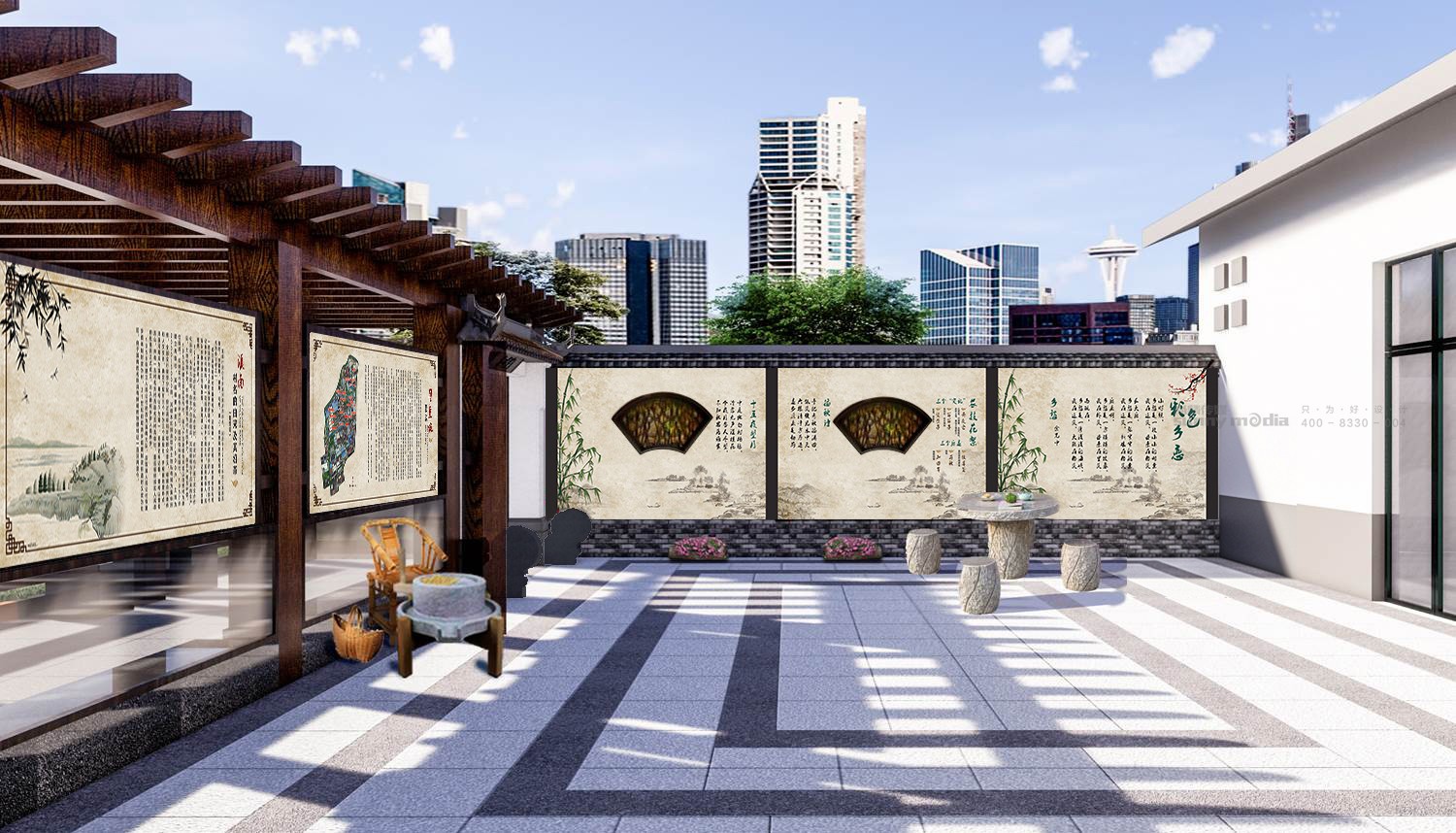 展会设计 / 导视系统 / 环艺可视化 / 企业软装设计（设计+执行）