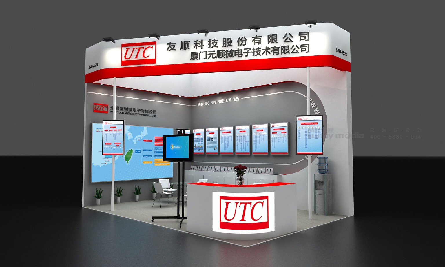 展会设计 / 导视系统 / 环艺可视化 / 企业软装设计（设计+执行）