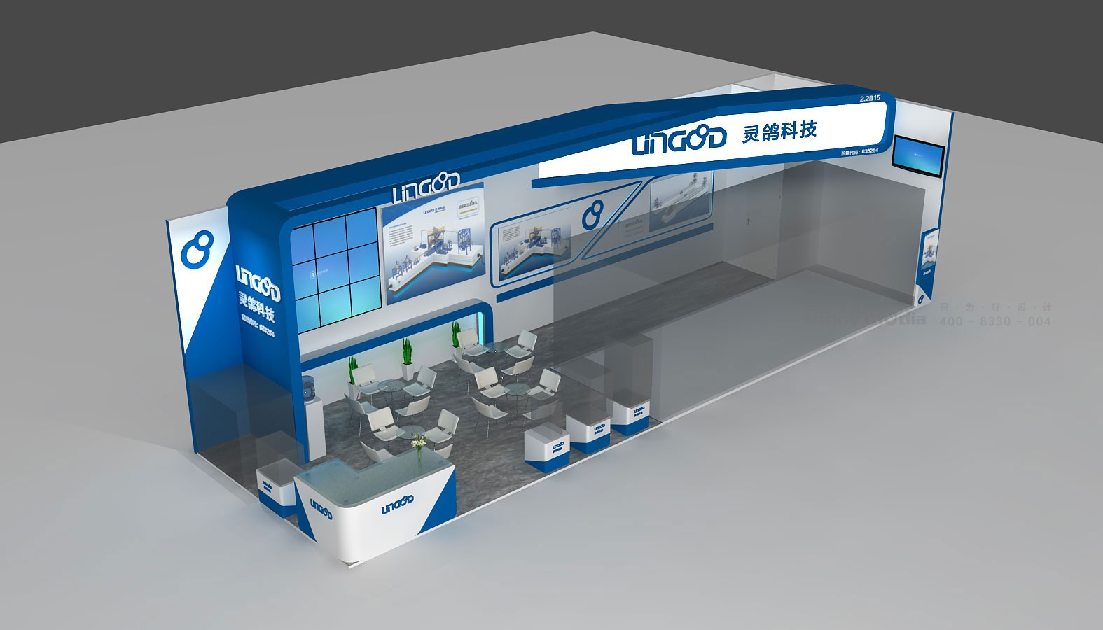  展会设计 / 导视系统 / 环艺可视化 / 企业软装设计（设计+执行）